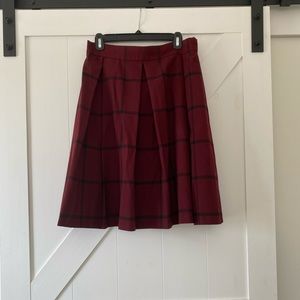 Banana Republic Burgundy Skirt